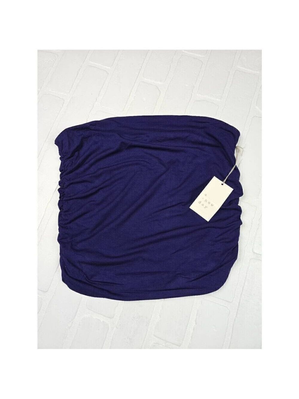 A New Day Navy Tube Top Medium